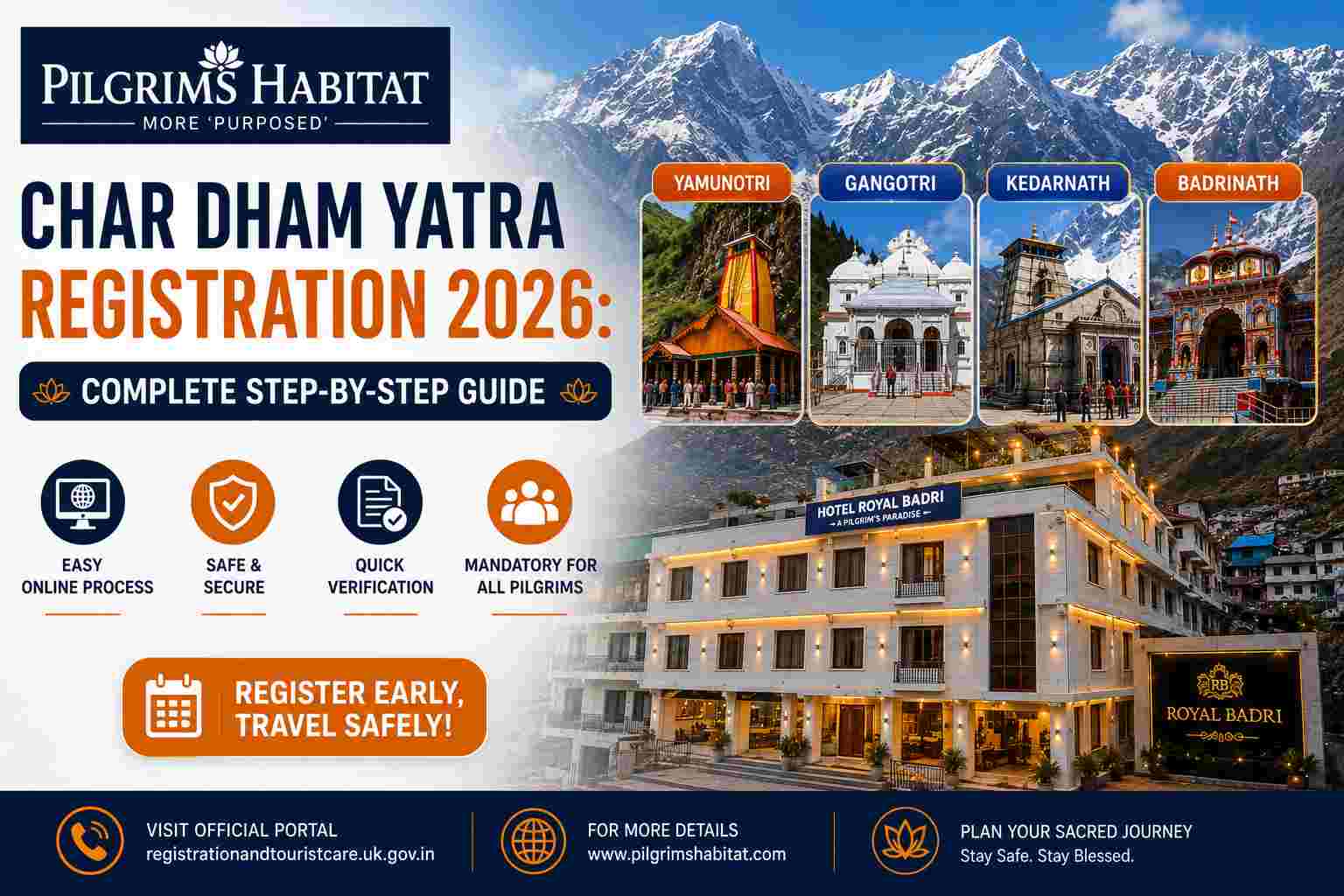 Char Dham Yatra Registration 2026: Complete Step-by-Step Guide