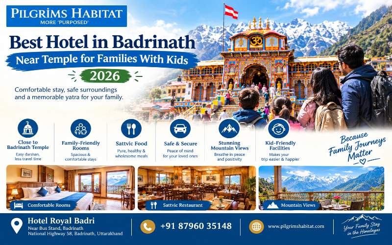 Best Hotel in Badrinath Near Temple for Families With Kids