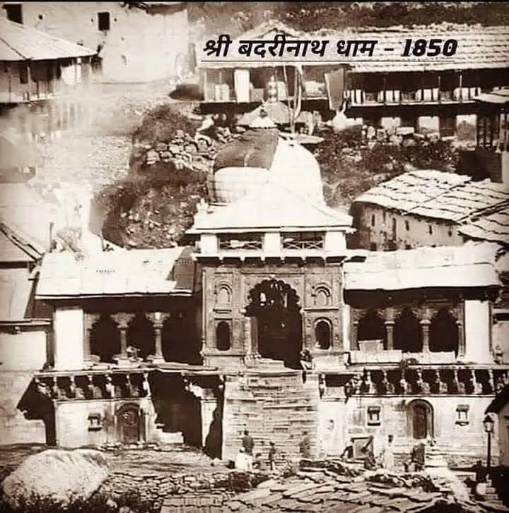 About Badrinath temple: history in brief