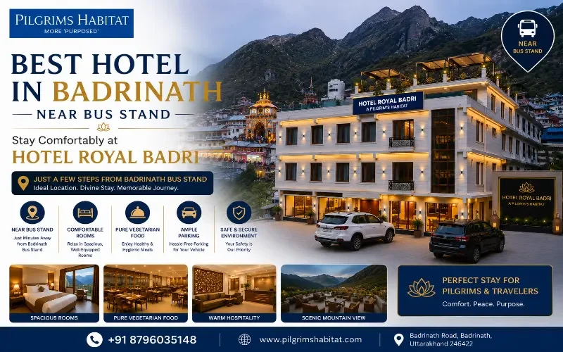 Best Hotel in Badrinath Near Bus Stand – Stay Comfortably at Hotel Royal Badri